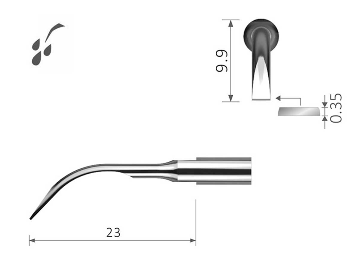 Keydent MyTip s#2 (passend für ACTEON/Satelec** Kons-Ultraschallgeräte)