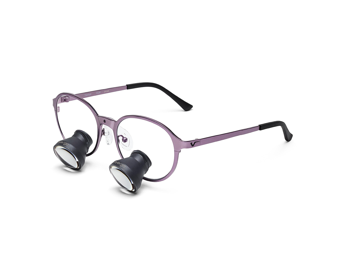 MyErgo Galilei TTL Lupe 2,5x500 mm SOHO (round) - violet