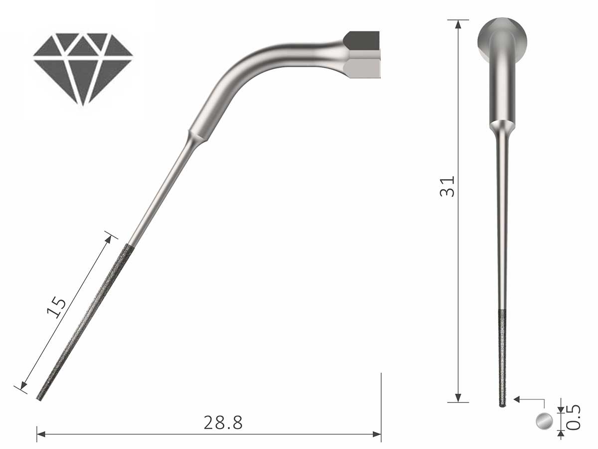 Keydent MyTip ED4D (passend für ACTEON/Satelec** Kons-Ultraschallgeräte)