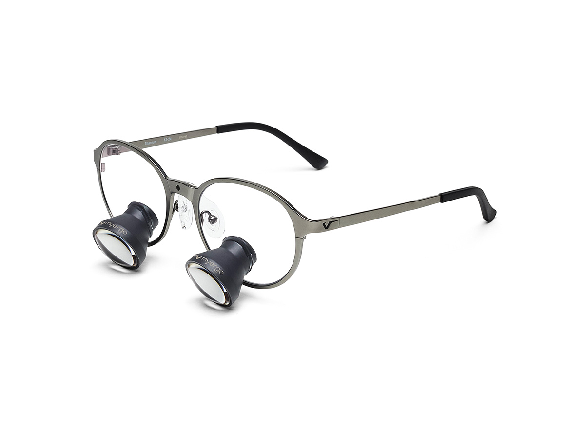 MyErgo Galilei TTL Lupe 2,5x350 mm SOHO (round) - grau