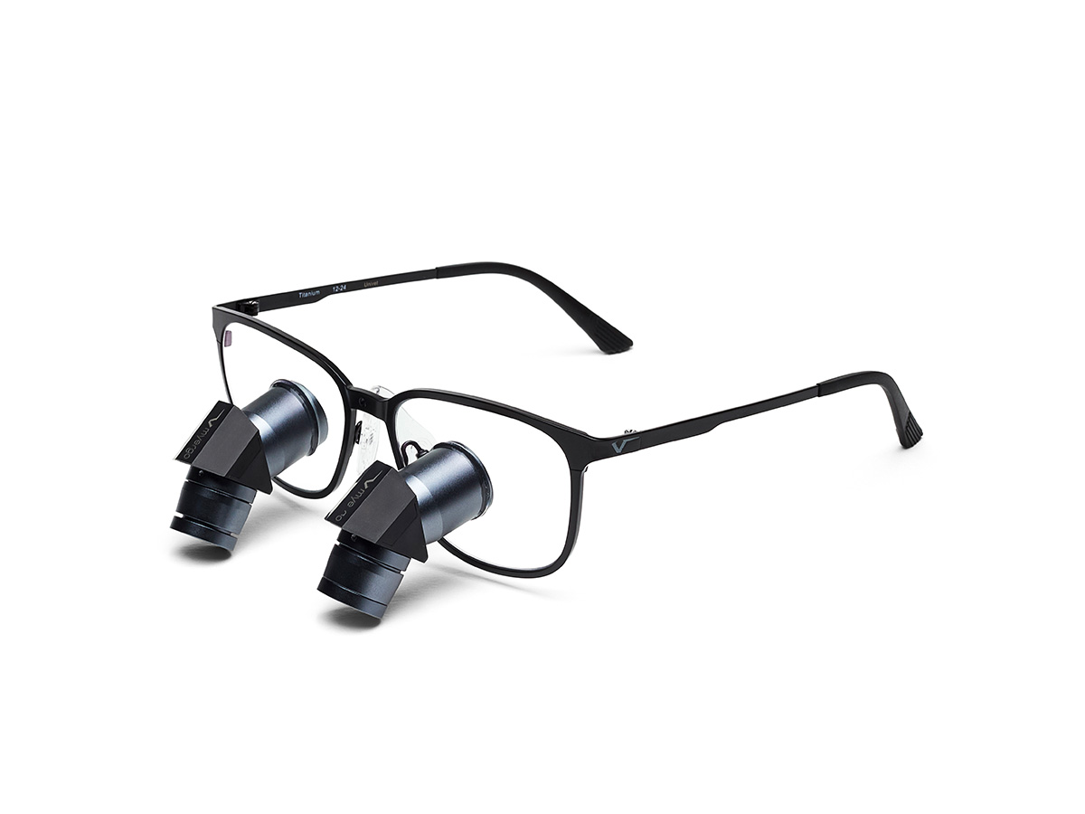 MyErgo TTL RFR. Lupe 3,5x400 mm REGENT (square) - schwarz