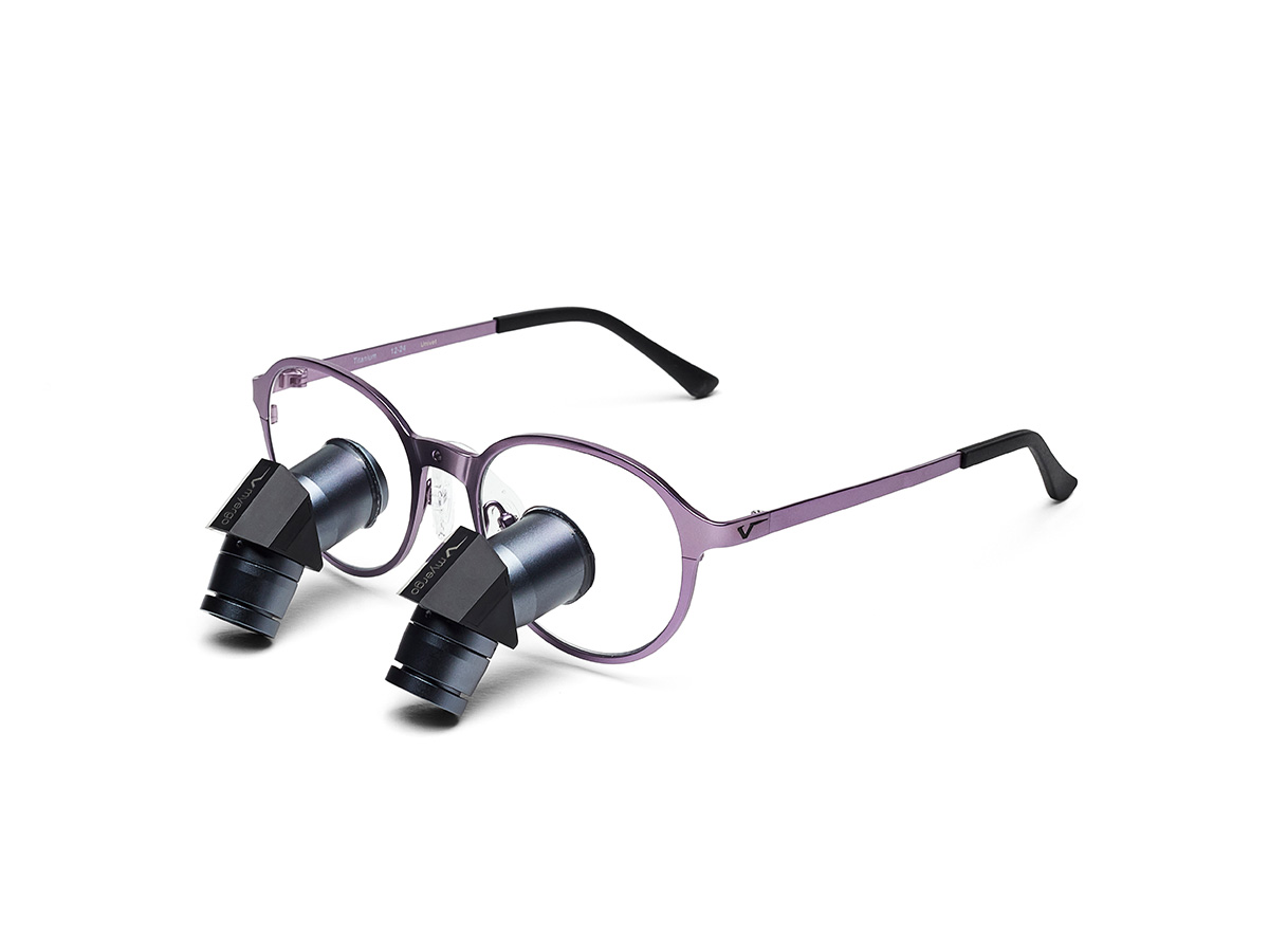 MyErgo TTL RFR. Lupe 3,5x400 mm SOHO (round) - violet