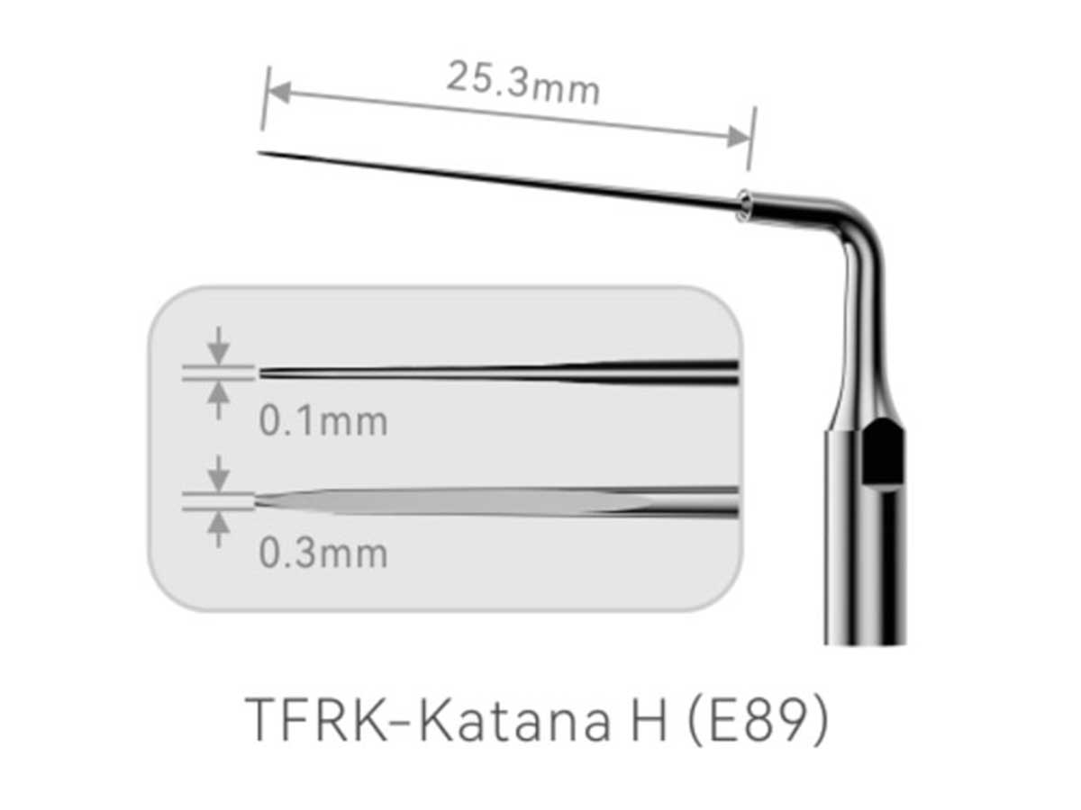 Terauchi File Removal Kit-Katana Horizontal / E89 (passend für EMS** Gewinde)