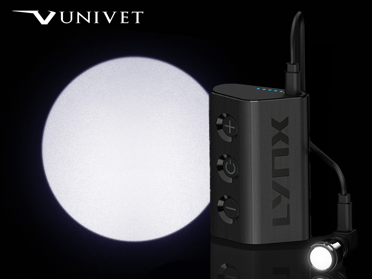 Univet LYNX & LYNX Pro Lupenbrillen Lichter