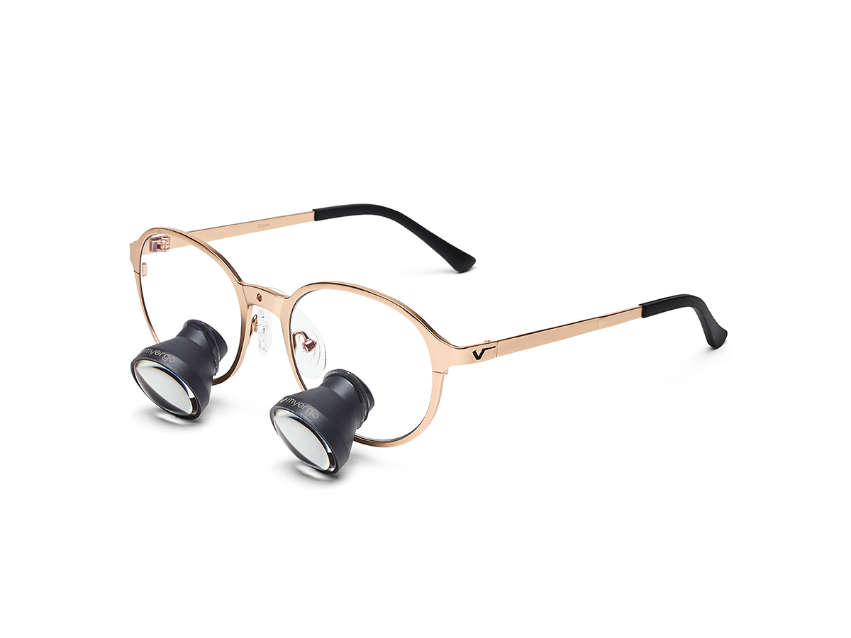 MyErgo Galilei TTL Lupe 2,5x500 mm SOHO (round) - rose gold